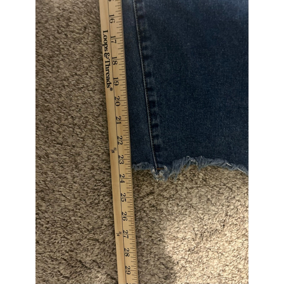 Women's Ashley Mason Premium Blue Wide Leg Jeans Size 24 - Picture 3 of 7